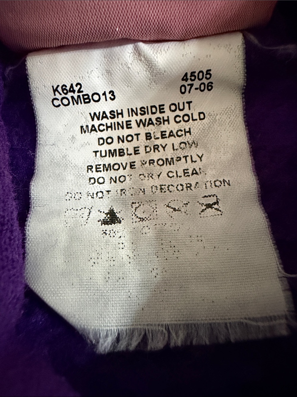 Minnesota Vikings NFL Hoodie XXL Pullover - Picture 5 of 7